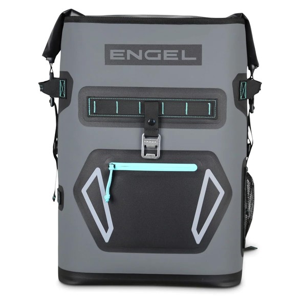 Engel BP25-GSF 25 Quart Roll-Top High Performance Backpack Cooler Dark