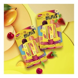 Bálsamo Labial Carmex Minis 3 Tubos Fresa, Cereza, Mango 5 G