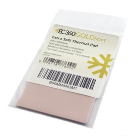 EC360® Gold Soft 14.5W/mK Thermal Pad 50 x 50 x 1.5 mm Soft
