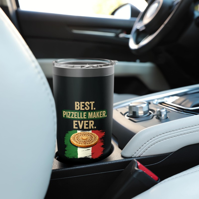 Best. Pizzelle Maker. Ever. Pizzelle Stainless Steel Insulated Tumbler