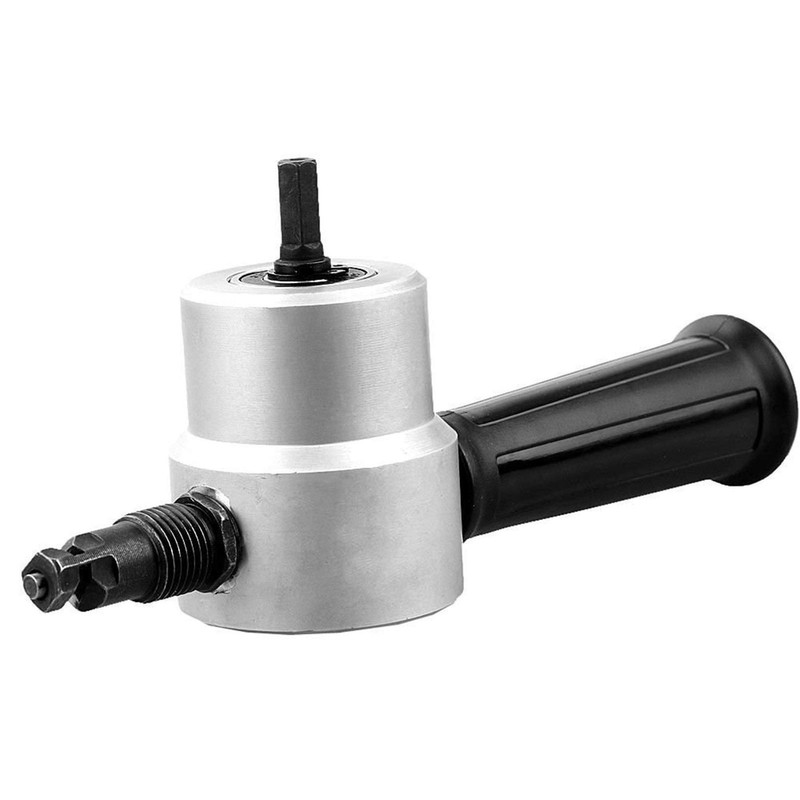 1 Set Metal Cutting Double Head Sheet Nibbler Saw Cutter