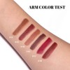 BINGBRUSH 2-in-1 Gradient Lip Liner & Lipstick Combo,Matte Longwear Waterproof