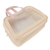Dry Wet Toiletry Bag Breathable Mesh Dry Wet Separating Makeup