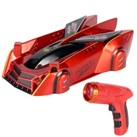 CMANLNYK Laser Remote Control Cars Toys - Kids Rc Car, Wall Climbing Race Car, Kids Laser Control Sport Cars, Christmas Thanksgiving Birthday Stunt Car Gift for Adults Teens Kids Men Boys Red