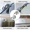 Replacement Shower Door Fixing Wheels 25mm in Chrome - 4x