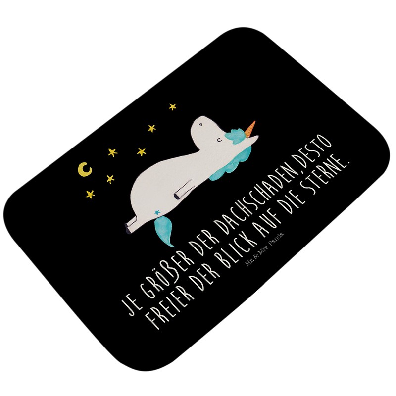 Mr. & Mrs. Panda Bath Mat Unicorn Starry Sky Gift