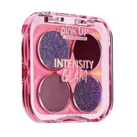 PINK UP  Intensity Glam  Alta pigmentacin  Larga duracin  Fcil de difuminar  Sombras mate y metlicas  Maquillaje  Sombras para ojos  4 tonos  Lush... 