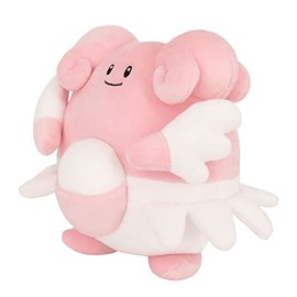 Sanei Boeki PP225 Pokémon All Star Collection Plush Toy, Blissey, Size S, W 6.3 x D 4.9 x H 6.1 in (16 × 12.5 × 15.5 cm)