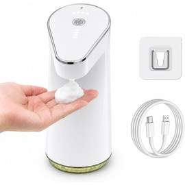 LGURT Touchless Soap Dispenser Automatic, Rechargeable Foaming Hand Soap