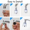 2 x Tap Filter, 360° Water Filter Tap with 6