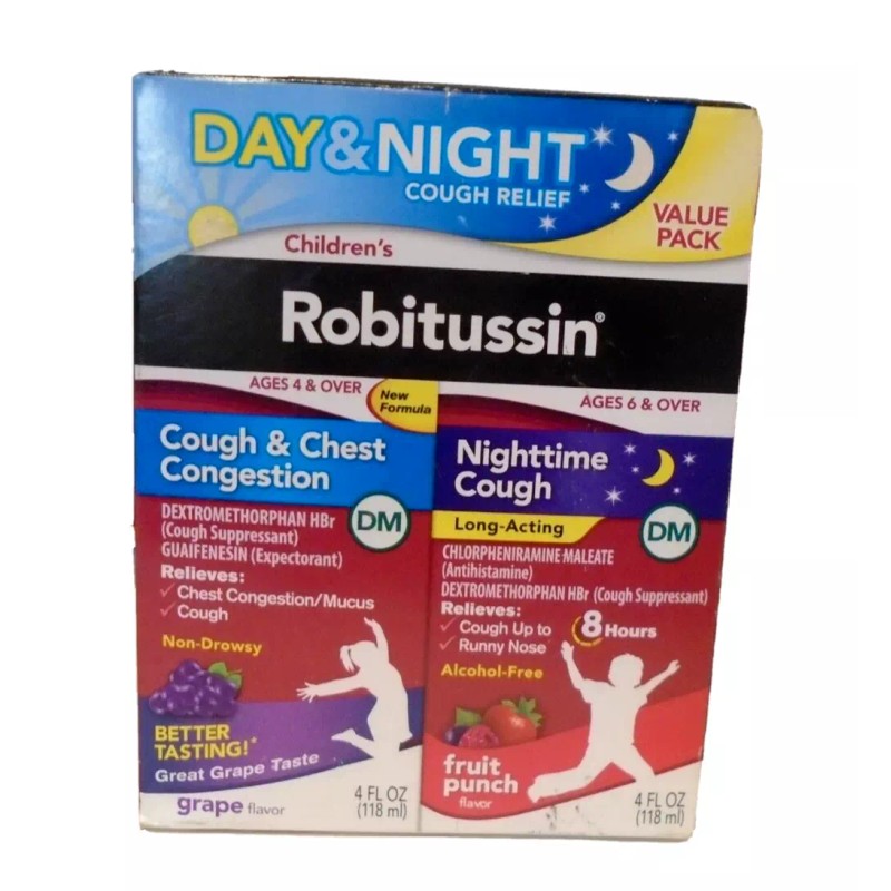 Robitussin Children's Robitussin Day & Night Cough & Chest Congestion