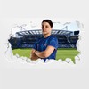 Chelsea Wall Sticker - Sam Kerr 24/25 Broken Wall +