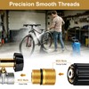 MEILLYOCEAN Pressure Washer Water Pump Outlet Fitting, M20 Male to