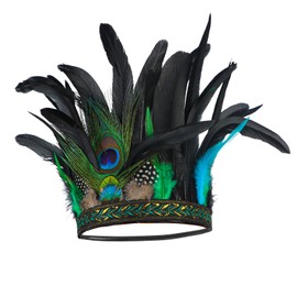 Indian Hair Ornament, Feather Decoration, Hair Accessory, Women's, Stylish, Cosplay, Ethnic Style, Headband, For Parties, Costumes, With Large Feathers, Halloween Costume, Stage Performance, School