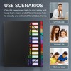 Gemtte A4 Expanding File Folder with 12 Compartments (24 Pockets),