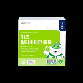 Kim Seok-jin LAB 김석진LAB 키즈 멀티비타민 톡톡 1박스2개월분) Kim Seok-jin LAB Kids Multivitamin Toktok (1 Box, 2 Months Supply)