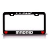 Custom Brother - I Love Madrid City Cities Metal Car