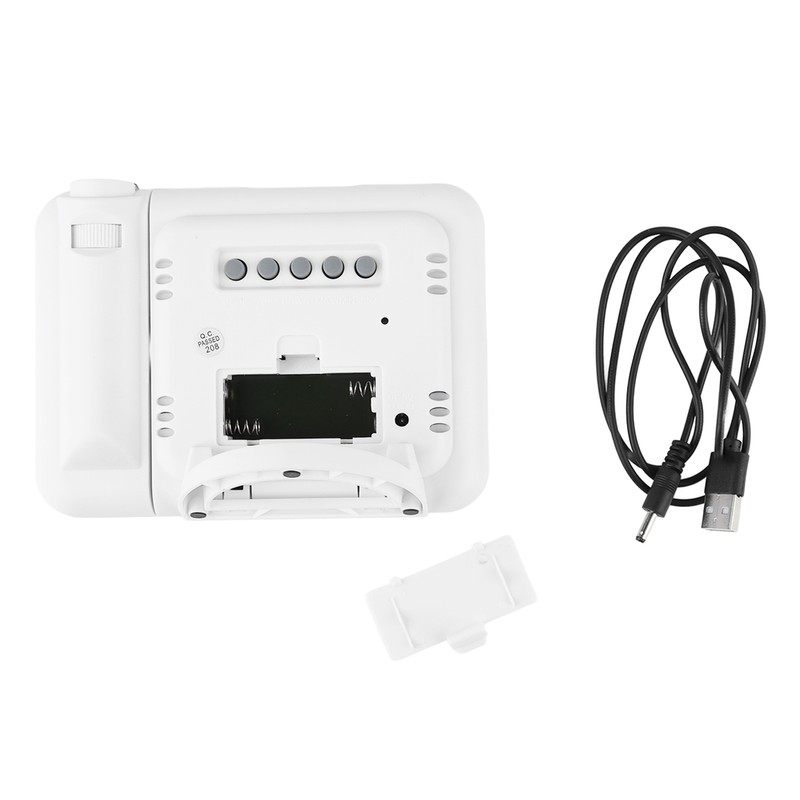 Projection Alarm Clock Innovative Mute Digital Alarm Clock Projector with