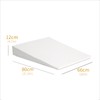5 Inch Wedge Pillow for Adults,Large Body Support Sponge Triangle