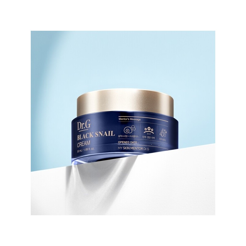 Dr. G Black Snail Cream 50ml / 닥터지 블랙 스네일