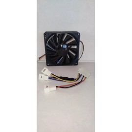Akust 80mm Max flow 11 blades fan 2 pack