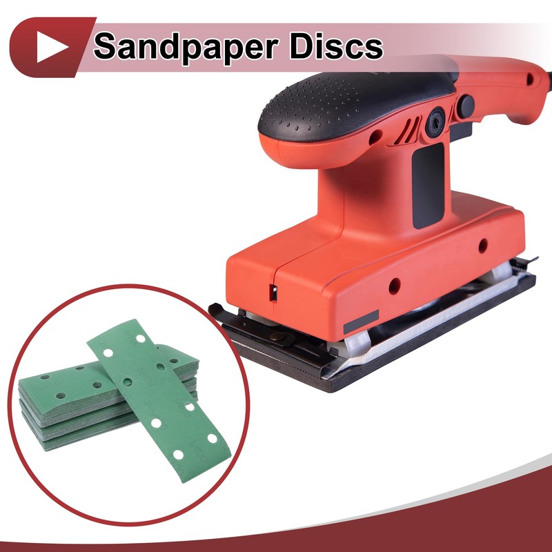 HEROFFIX 50 Pcs Sanding Discs Wet Dry Waterproof Hook &