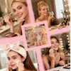 Set de Brochas para Maquillaje 36 piezas Profesional, Estuche, Blanco