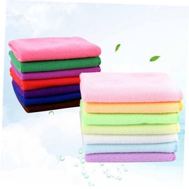 Healeved 15pcs Microfiber Car Cleaning Cloths Towel Set for Car Window Screen Kitchen Bathroom
