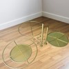 Rotatable Round Clothes Rack 2-tier Kids Clothing Rack for Boutiques,