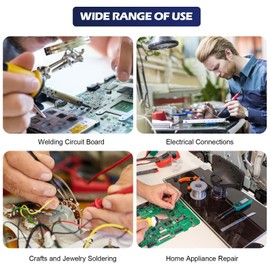 Pack of 12 Soldering Iron Tips, 900 m Soldering Tip, Replacement Soldering Tip Set, Alloy Soldering Tips Use for Soldering Gun, Welding Tips for Soldering Iron, Copper Soldering Tips Set for Soldering