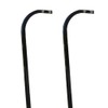 GTW Universal Golf Cart Rear Struts/Roof Supports for Extended Top