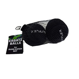 Sunflex Replacement Balls for Sure Catch Set | High Quality Made of Neoprene with Velcro | Colour Black