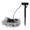 12m Solar LED String Lights Snowflake Rainproof Decoration Flashing Lights