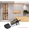 Glass Lock Sliding Glass Door Locks with 2 Keys Cabinet