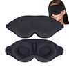 3D Sleep Mask for Women & Men, Light Blocking Cotton