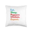 Eat Sleep Popcorn Chicken Repeat for Popcorn Chicken Lovers Throw