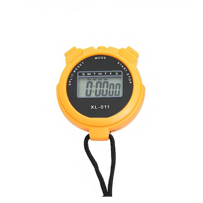 Digital Handheld Sports Stopwatch, Outdoor Multi-Function Digital Timer, Split/single Lap