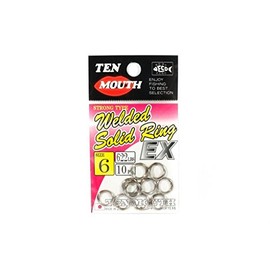 Ten Mouth Welded Solid Ring EX D.XRYEX Size 6 (0851)