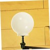 WHAMVOX Milky White Glass Spherical Lampshade Replacement for Lights Elegant