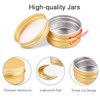 Aluminium Empty Containers, Round Travel Cream Containers For Creams, Lotions,