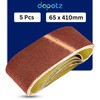 Dapetz ® Sanding Belts 65mm x 410mm, 40 Grit Abrasive