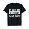 My Jokes are Officially Dad Jokes Mens Fathers Day Tee