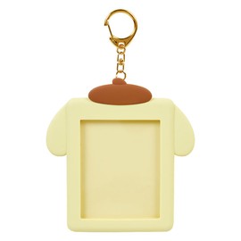 Sanrio 322598 Framed Card Holder Enjoy Idol, Pompompurin, Pudding, 4.5 x 4.3 x 0.3 inches (11.5 x 10.9 x 0.8 cm), Character