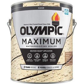 Olympic Stain Maximum Deck Stain, Clear, 1-Gallon