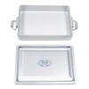 MFH Waterproof Aluminium Box, Silver, 13.3 x 9.2 x 3.4