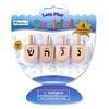 Let's Play Dreidel The Hanukkah Game 4 Natural Wooden Draydels