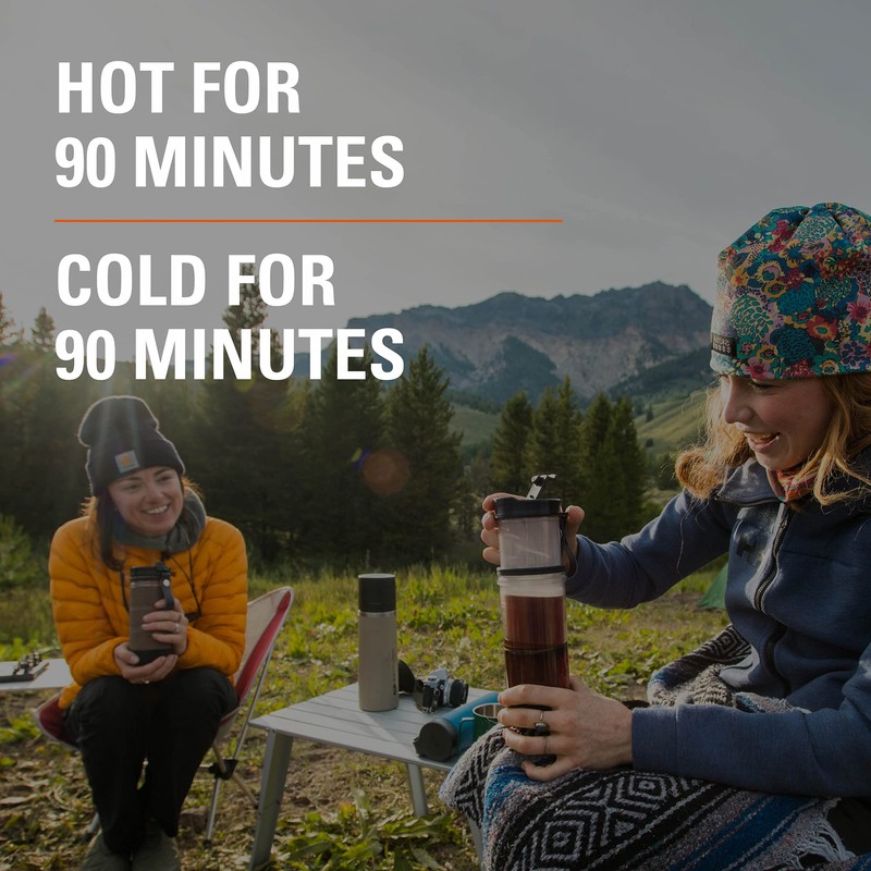 GSI Outdoor Commuter JavaPress アウトドアフレンチプレスコーヒーメーカー ブラック 15液量オンス