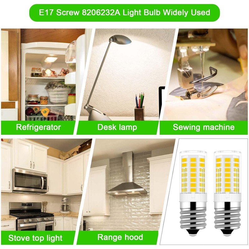 E17 LED Bulb Freezer Light Bulb Replacement Kei D28x Kel