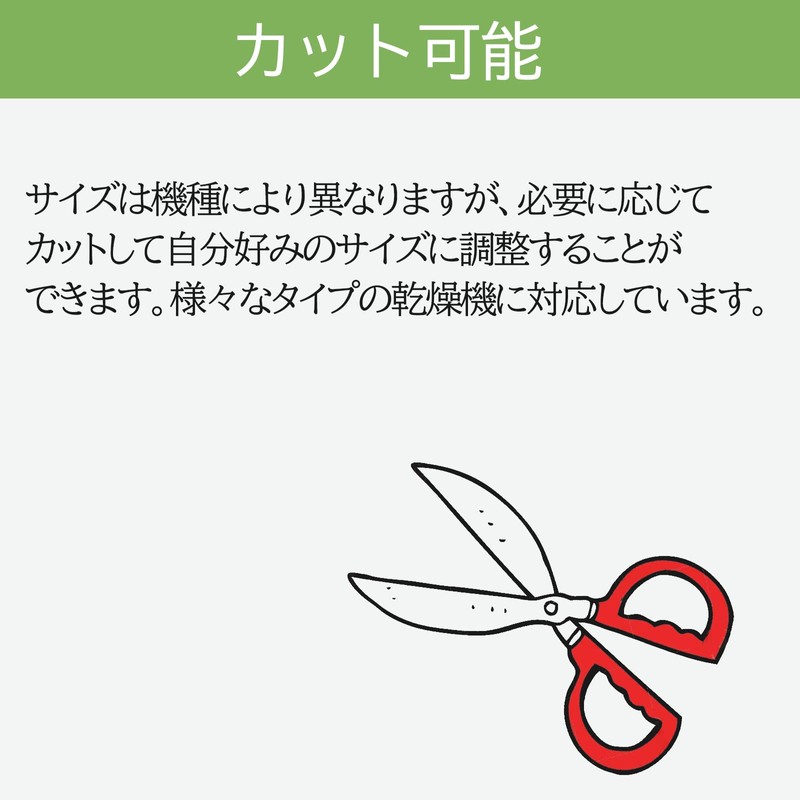 Panasonic ANH2286-2570 Electric Clothes Dryer, Non-woven Fabric Filter (Back Filter