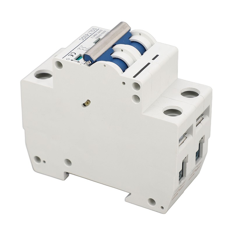 DC500V 2P Miniature DC Circuit Breaker Short Circuit Overload Protection